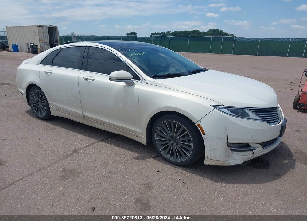 2013 LINCOLN MKZ HYBRID VIN: 3LN6L2LU3DR826631