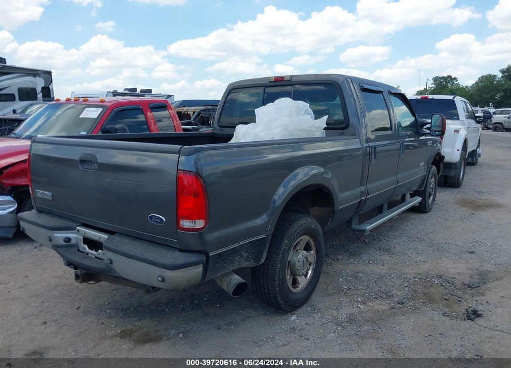 2005 FORD F-250 LARIAT/XL/XLT VIN: 1FTSW21P05EA75144