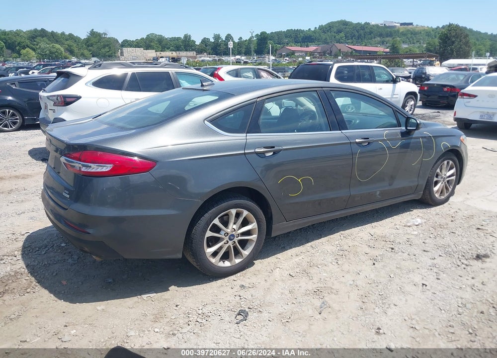 2020 FORD FUSION SE VIN: 3FA6P0HD6LR160391