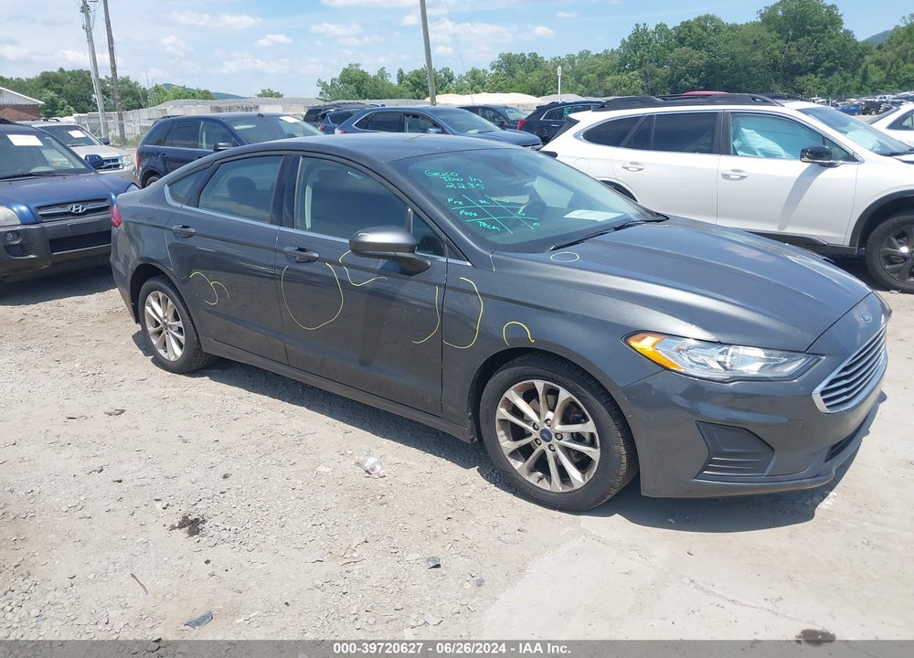 2020 FORD FUSION SE VIN: 3FA6P0HD6LR160391