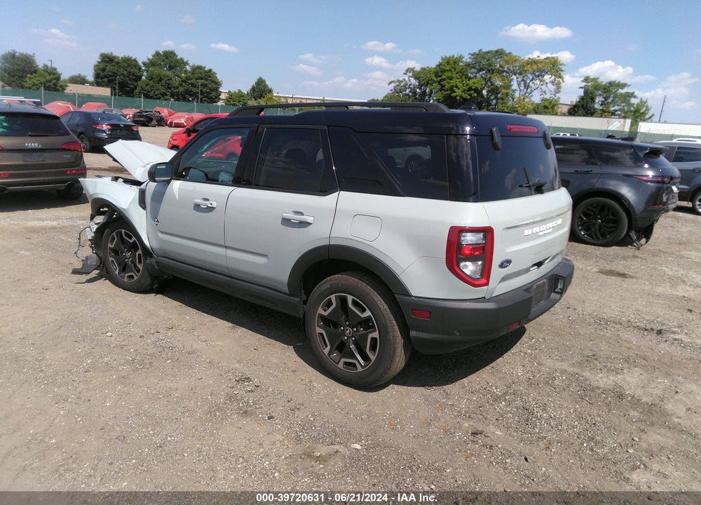 2021 FORD BRONCO SPORT OUTER BANKS VIN: 3FMCR9C68MRB23957