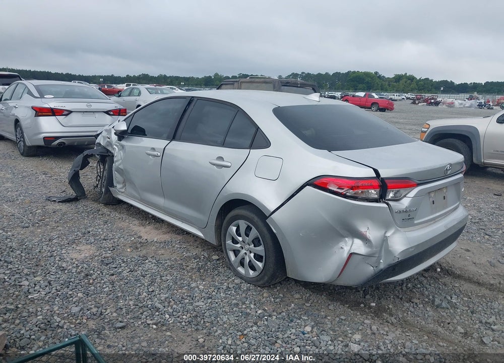 2022 TOYOTA COROLLA LE VIN: 5YFEPMAE0NP311881