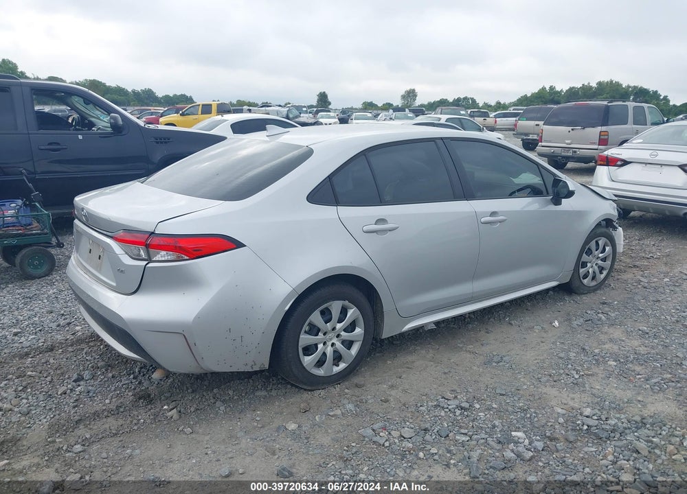 2022 TOYOTA COROLLA LE VIN: 5YFEPMAE0NP311881