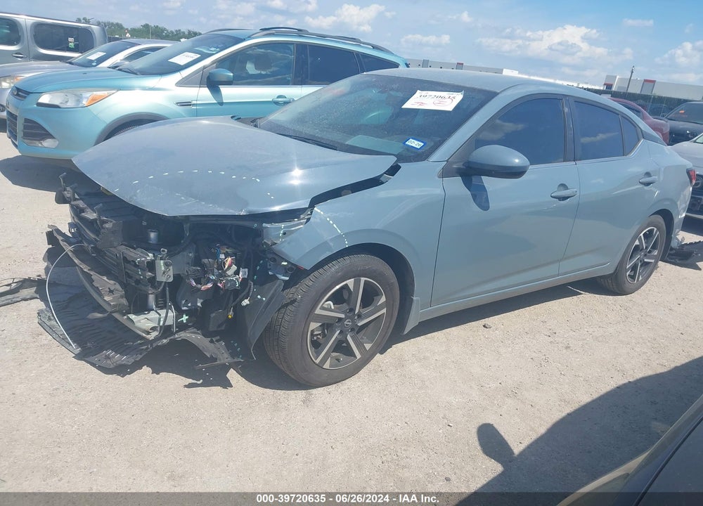 2024 NISSAN SENTRA SV XTRONIC CVT VIN: 3N1AB8CV5RY286874