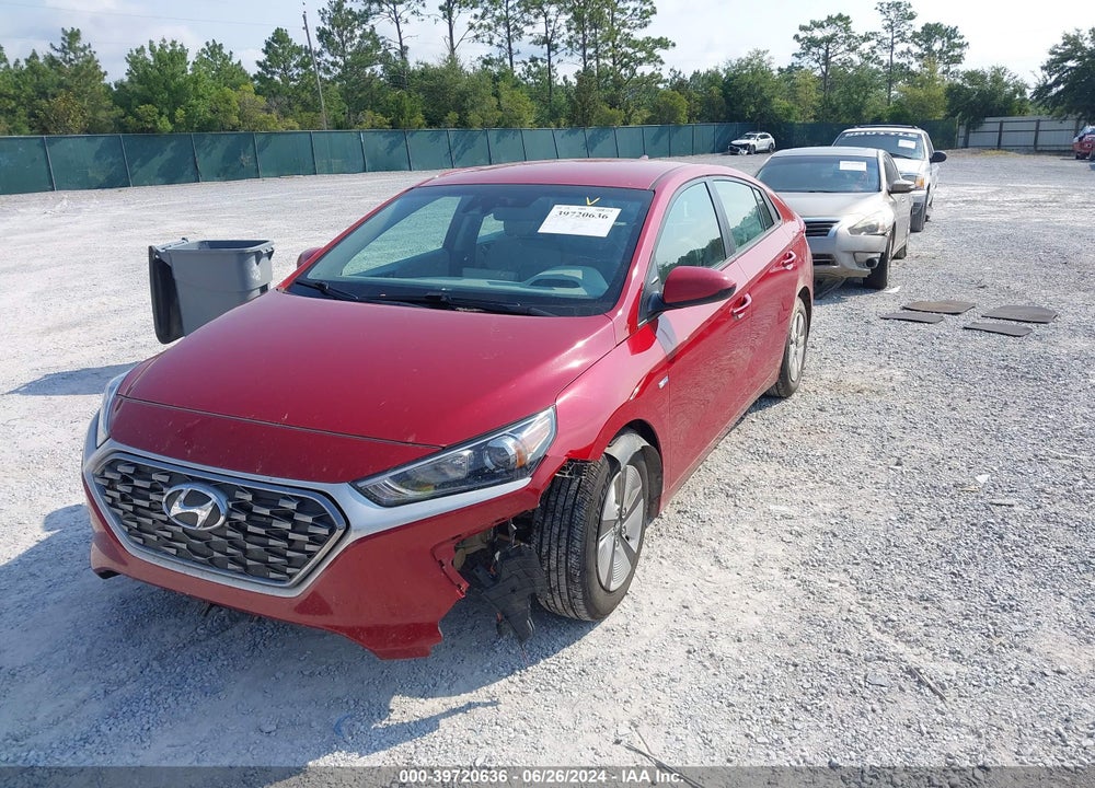 2020 HYUNDAI IONIQ HYBRID BLUE VIN: KMHC65LC3LU212169