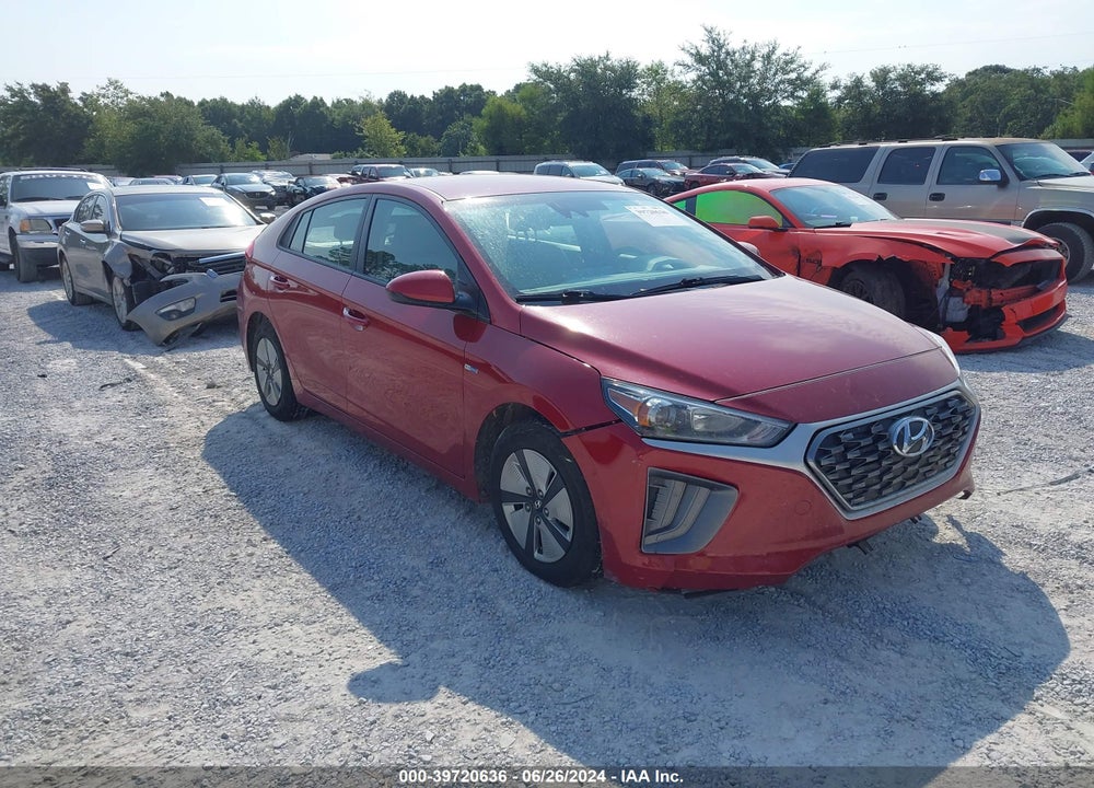 2020 HYUNDAI IONIQ HYBRID BLUE VIN: KMHC65LC3LU212169