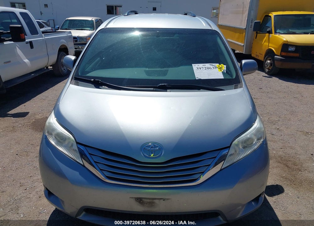 2015 TOYOTA SIENNA LE 8 PASSENGER VIN: 5TDKK3DC0FS604064