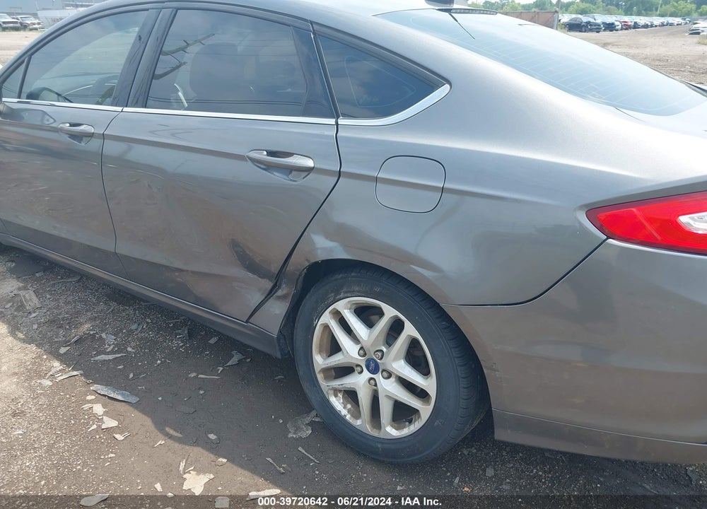2014 FORD FUSION SE VIN: 3FA6P0HD6ER328596
