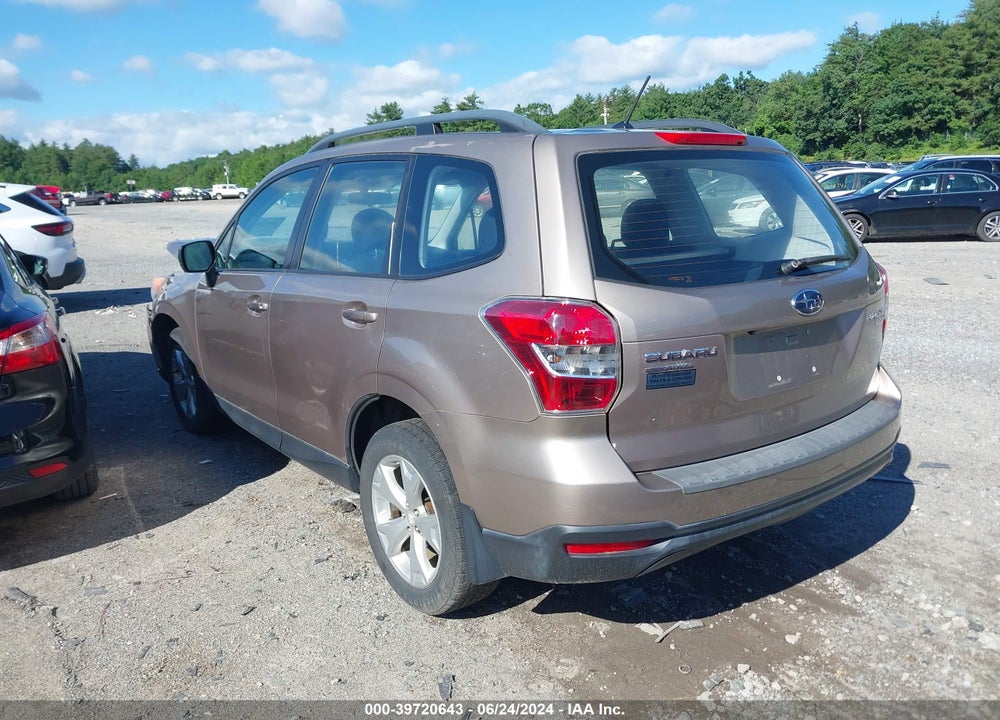 2015 SUBARU FORESTER 2.5I VIN: JF2SJABC8FH475586