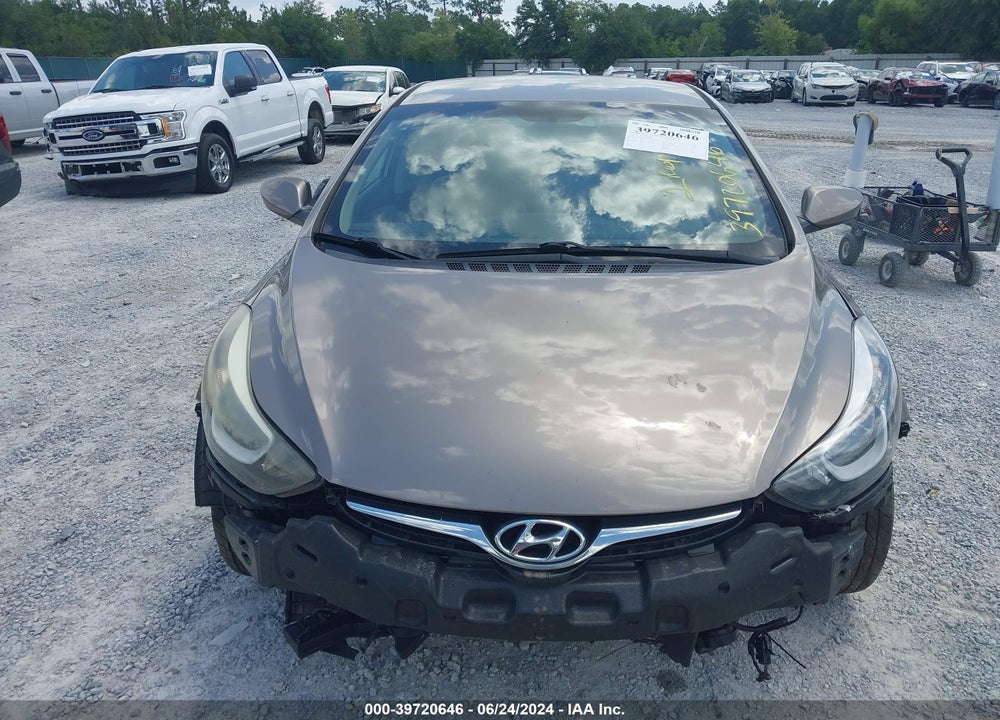 2016 HYUNDAI ELANTRA SE VIN: 5NPDH4AE1GH680273