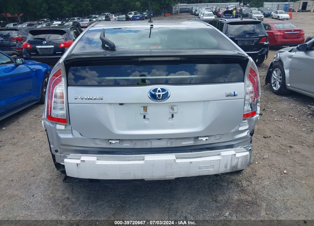 2015 TOYOTA PRIUS TWO VIN: JTDKN3DU7F1986977
