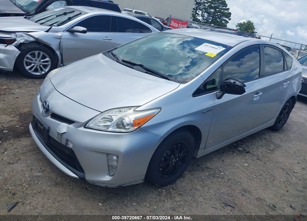 2015 TOYOTA PRIUS TWO VIN: JTDKN3DU7F1986977