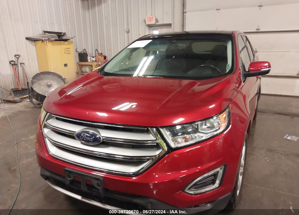 2017 FORD EDGE TITANIUM VIN: 2FMPK4K8XHBB36905