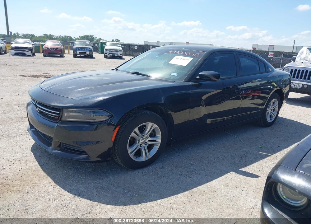 2015 DODGE CHARGER SE VIN: 2C3CDXBG4FH744942