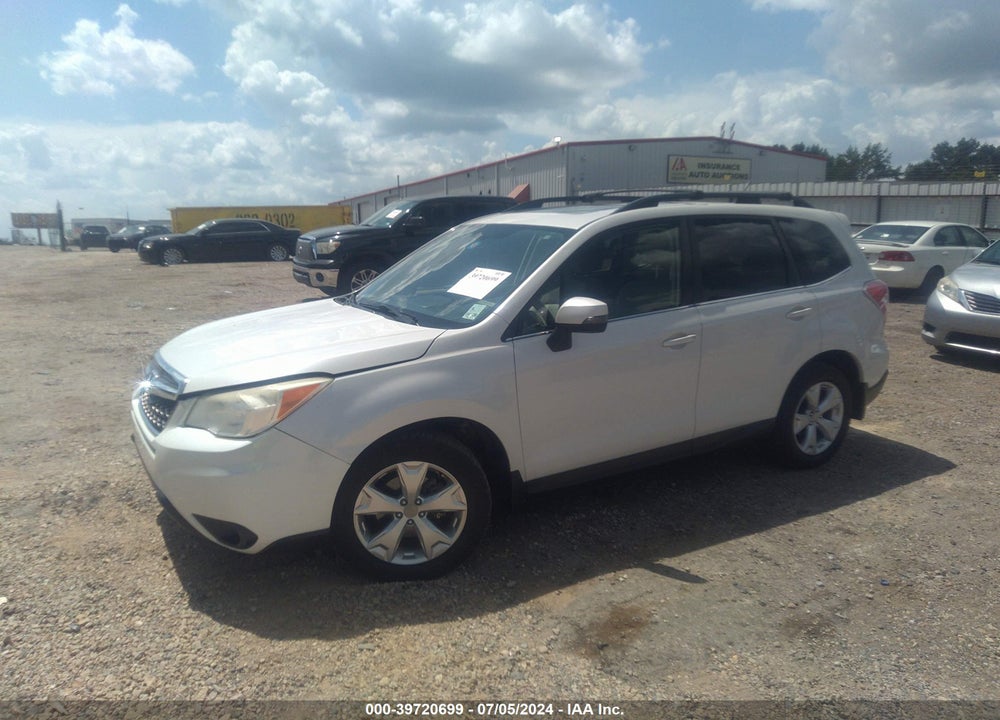 2014 SUBARU FORESTER 2.5I TOURING VIN: JF2SJAMC4EH511849