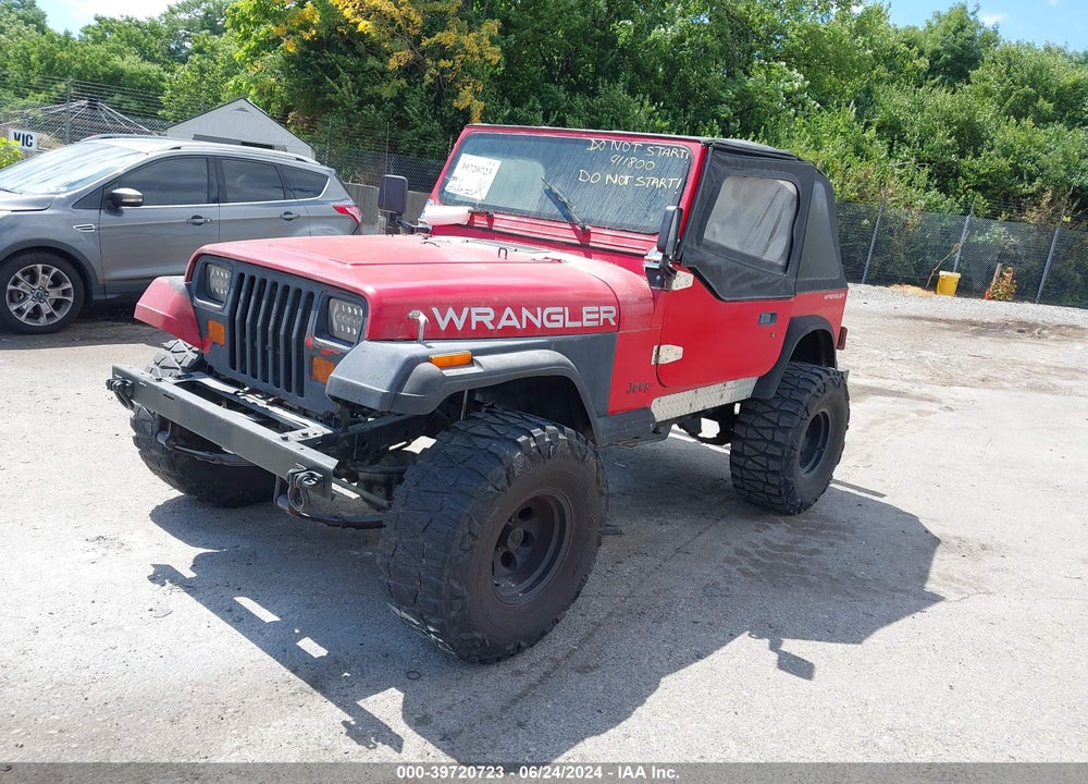 1994 JEEP WRANGLER / YJ S VIN: 1J4FY19P4RP411800