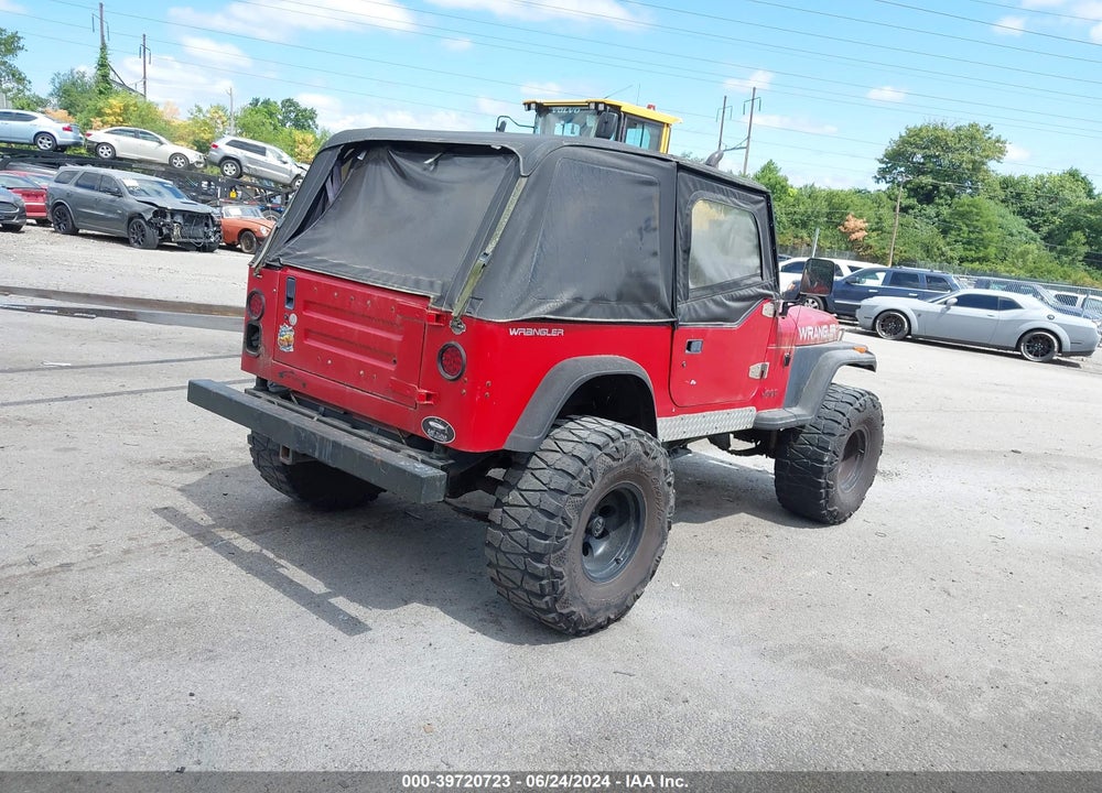 1994 JEEP WRANGLER / YJ S VIN: 1J4FY19P4RP411800