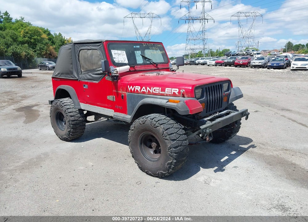 1994 JEEP WRANGLER / YJ S VIN: 1J4FY19P4RP411800