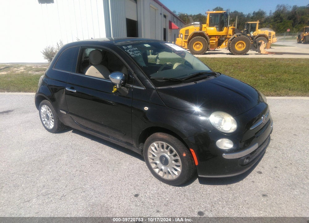 2013 FIAT 500 LOUNGE VIN: 3C3CFFCR7DT727979