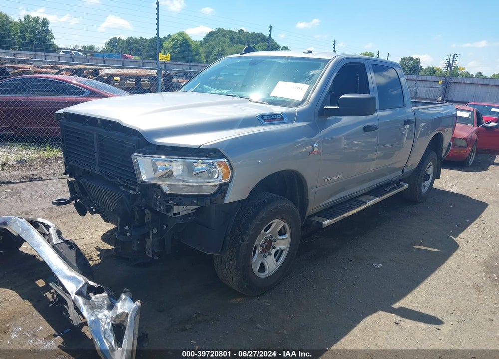 2022 RAM 2500 TRADESMAN 4X4 6'4 BOX VIN: 3C6UR5CL9NG209015