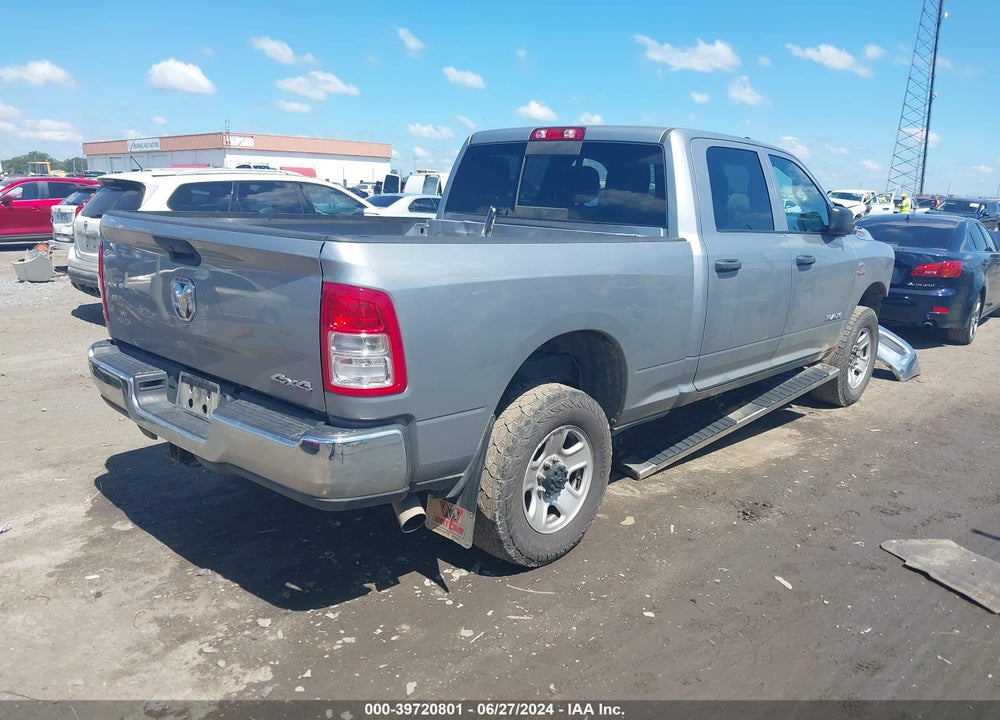2022 RAM 2500 TRADESMAN 4X4 6'4 BOX VIN: 3C6UR5CL9NG209015