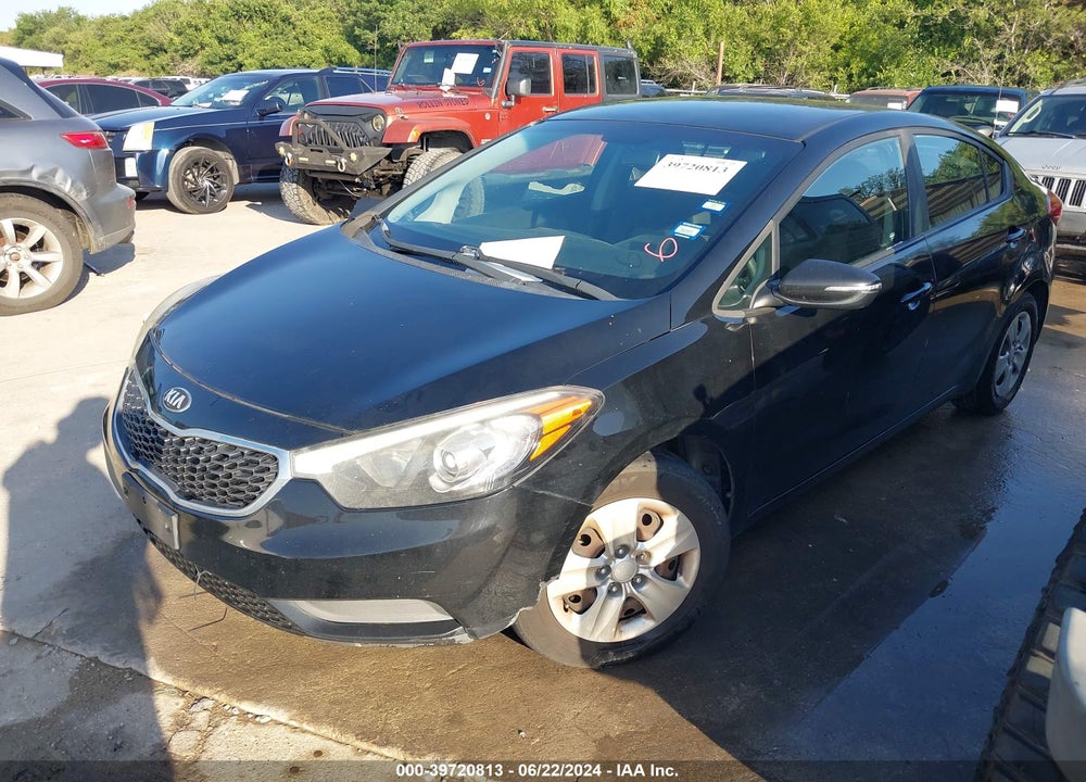 2016 KIA FORTE LX VIN: KNAFX4A68G5608648