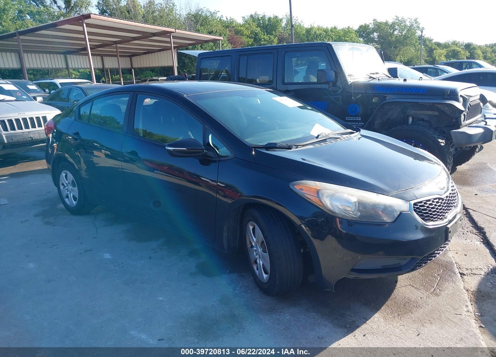 2016 KIA FORTE LX VIN: KNAFX4A68G5608648