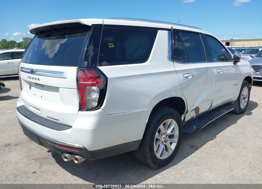 2021 CHEVROLET TAHOE 2WD PREMIER VIN: 1GNSCSKD6MR348910