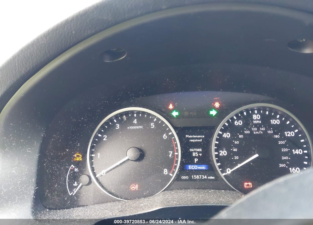 2013 LEXUS ES 350 VIN: JTHBK1GG1D2083457