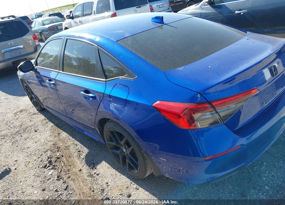 2022 HONDA CIVIC SPORT VIN: 2HGFE2F59NH569735