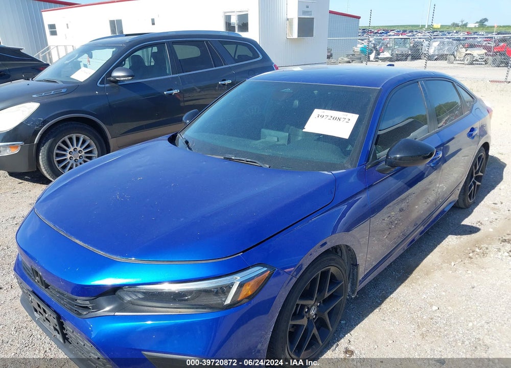 2022 HONDA CIVIC SPORT VIN: 2HGFE2F59NH569735