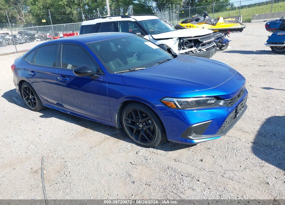 2022 HONDA CIVIC SPORT VIN: 2HGFE2F59NH569735