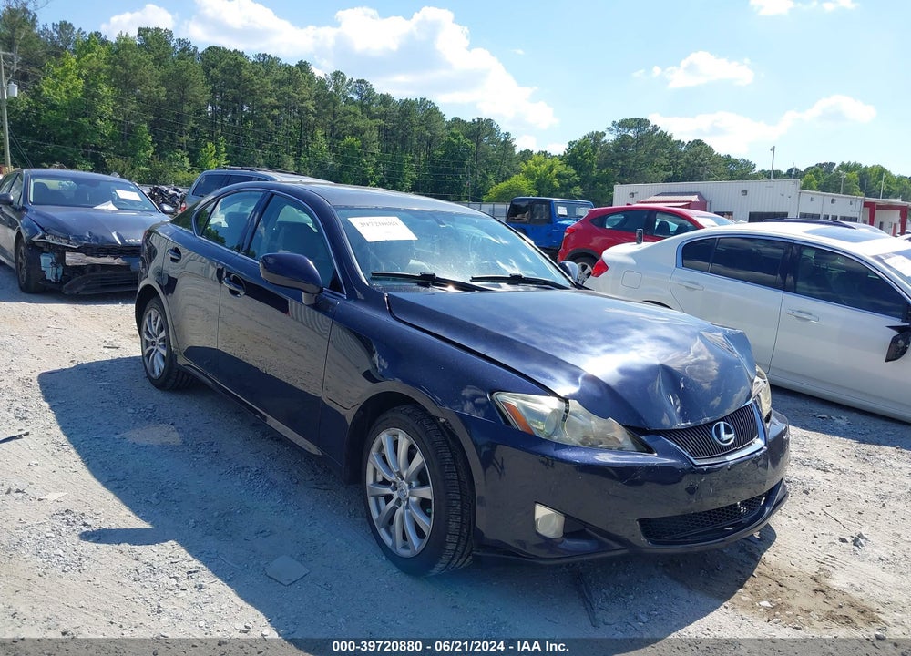 2007 LEXUS IS 250 VIN: JTHCK262472011303