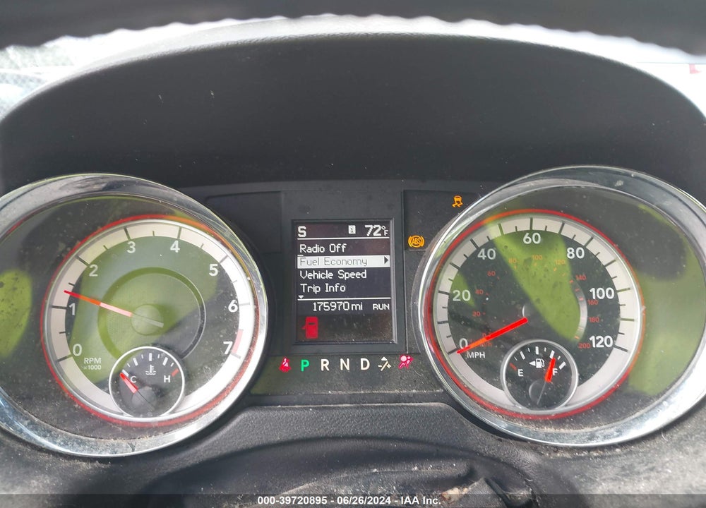 2013 DODGE GRAND CARAVAN R/T VIN: 2C4RDGEG5DR800007