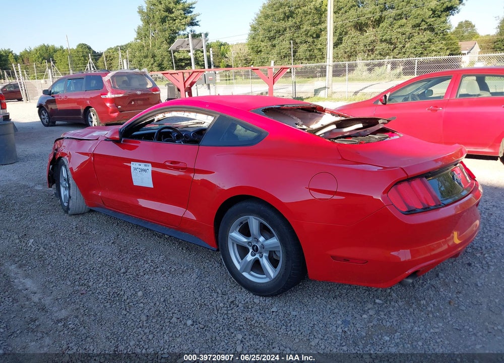 2017 FORD MUSTANG V6 VIN: 1FA6P8AM8H5320631