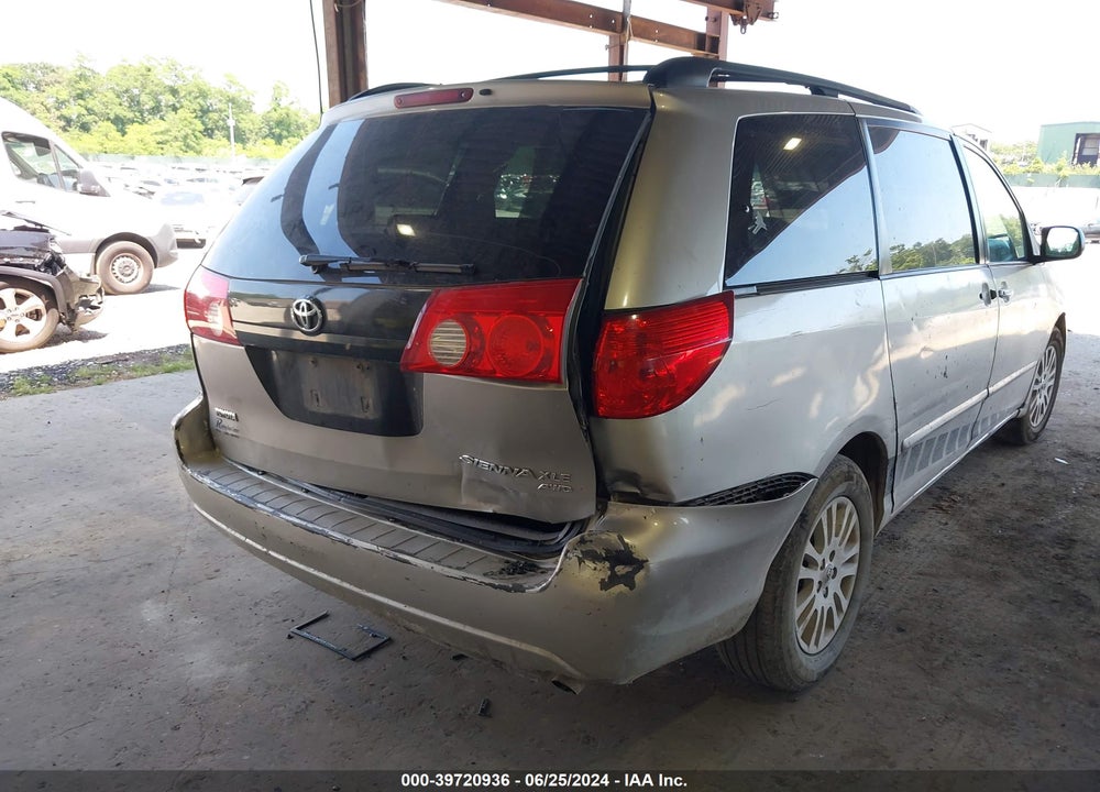 2007 TOYOTA SIENNA XLE VIN: 5TDBK22C57S005935