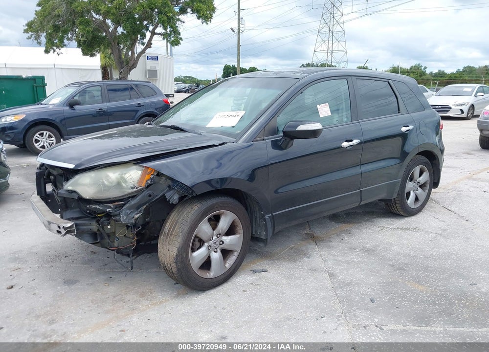 2007 ACURA RDX VIN: 5J8TB18207A022606