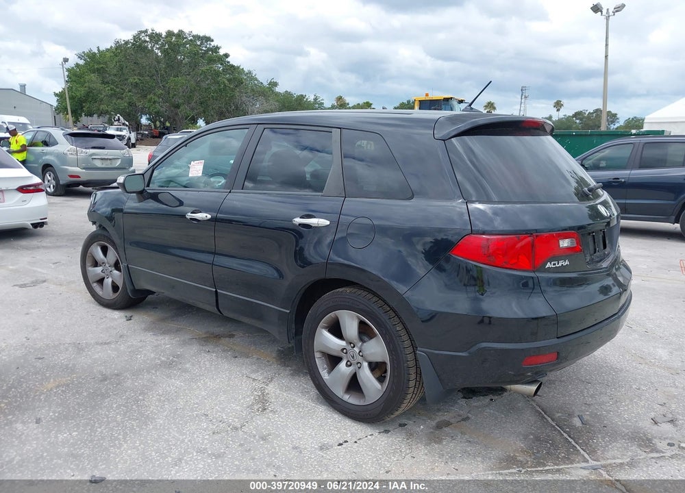 2007 ACURA RDX VIN: 5J8TB18207A022606
