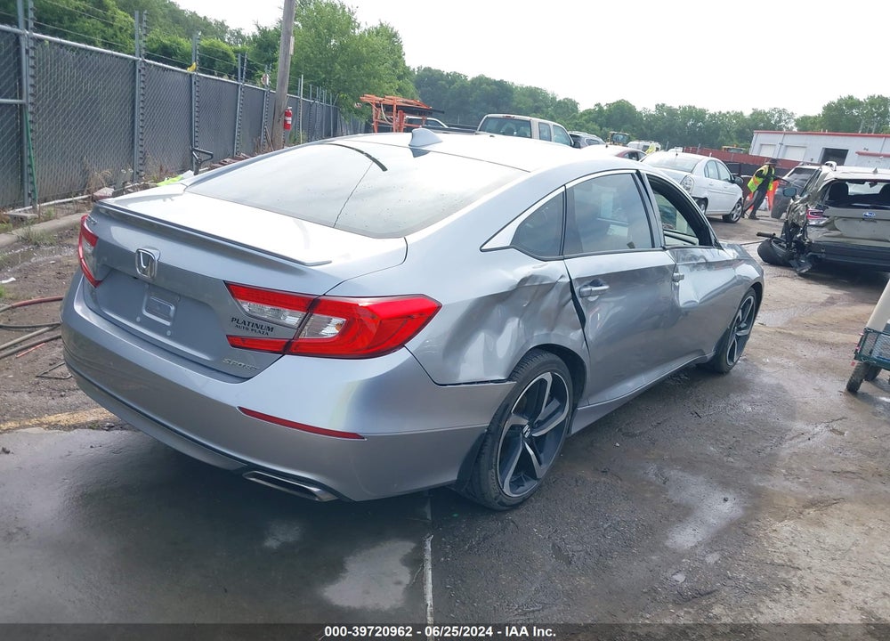2018 HONDA ACCORD SPORT VIN: 1HGCV1F30JA238725