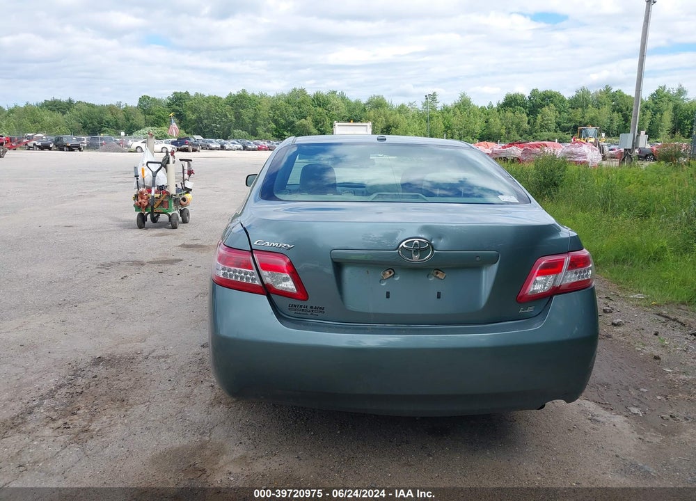 2010 TOYOTA CAMRY LE VIN: 4T4BF3EK1AR071030