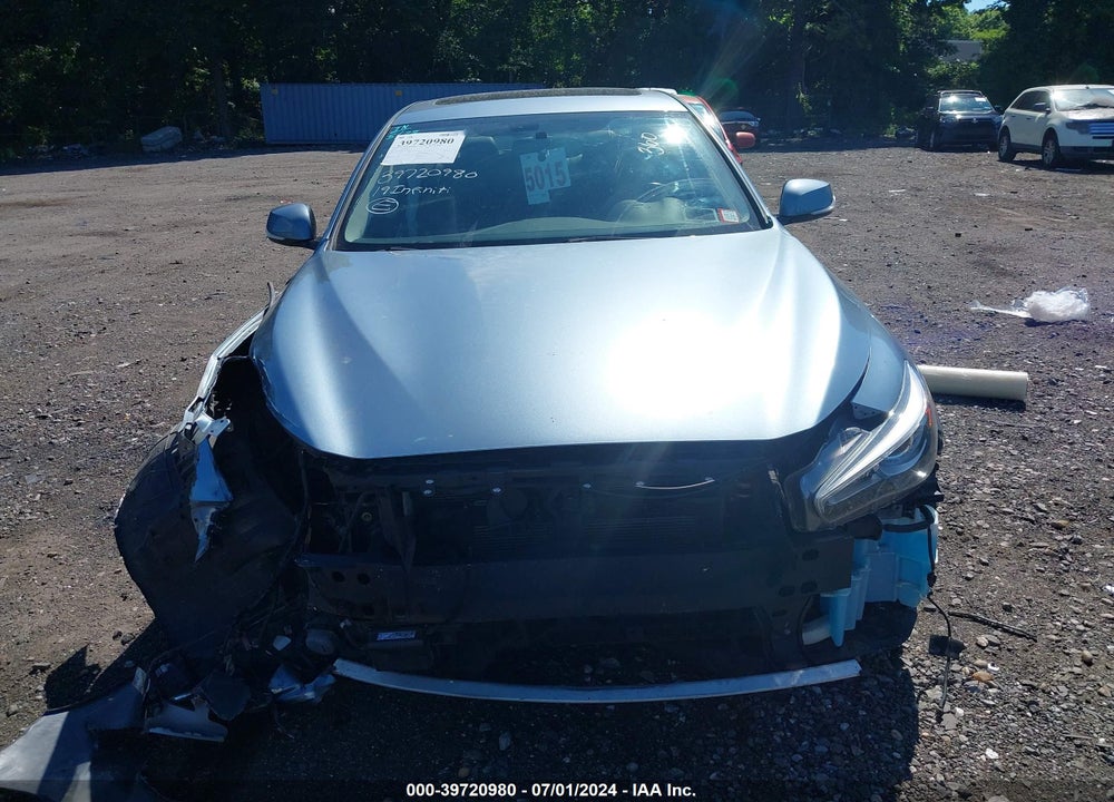 2019 INFINITI Q50 3.0T LUXE VIN: JN1EV7AR0KM550374