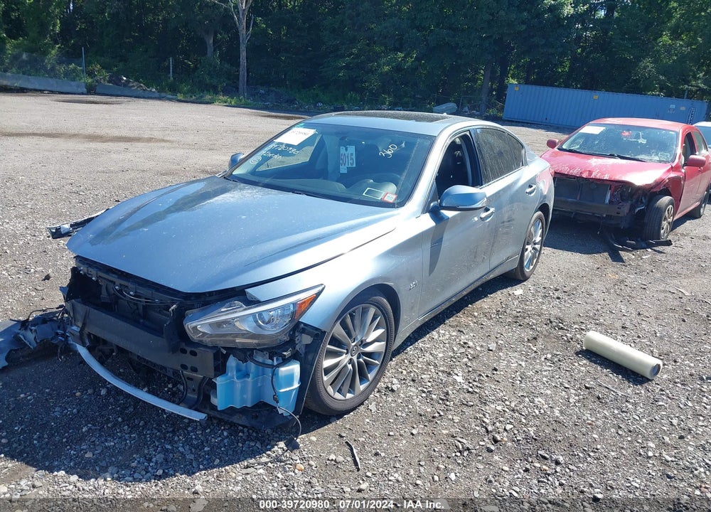 2019 INFINITI Q50 3.0T LUXE VIN: JN1EV7AR0KM550374
