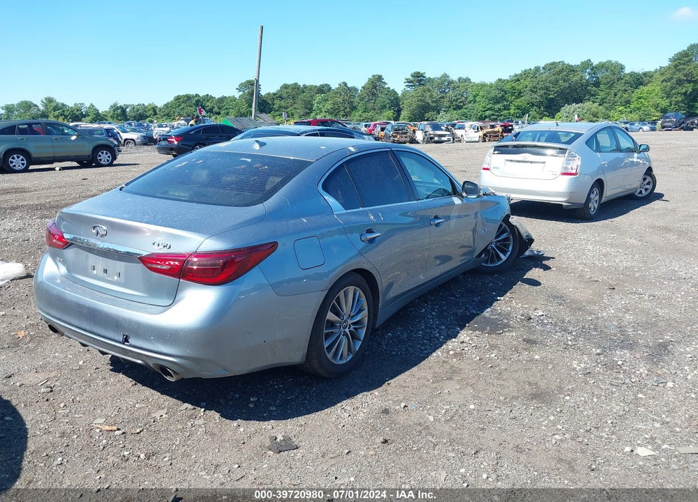 2019 INFINITI Q50 3.0T LUXE VIN: JN1EV7AR0KM550374