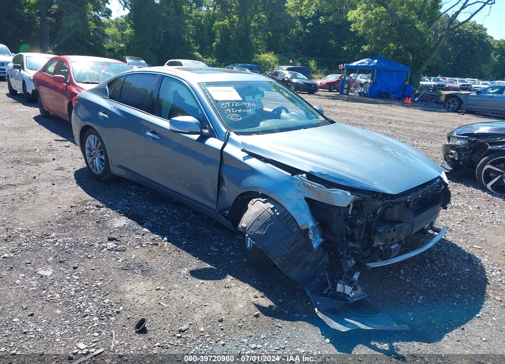 2019 INFINITI Q50 3.0T LUXE VIN: JN1EV7AR0KM550374
