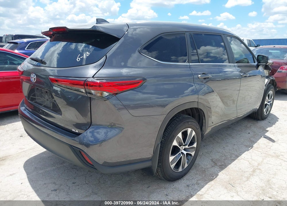 2023 TOYOTA HIGHLANDER XLE VIN: 5TDKDRAH1PS031965
