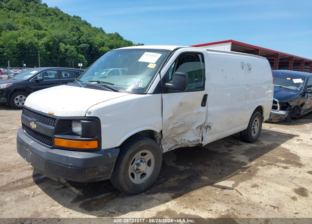 2007 CHEVROLET EXPRESS WORK VAN VIN: 1GCFG15X371247423