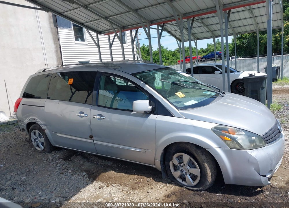 2007 NISSAN QUEST 3.5 S VIN: 5N1BV28U97N142529