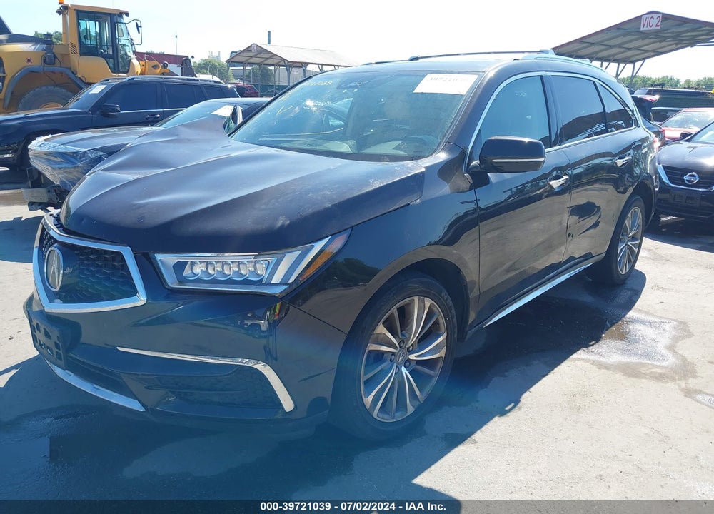 2017 ACURA MDX TECHNOLOGY   ENTERTAINMENT PKGS VIN: 5FRYD4H7XHB015049
