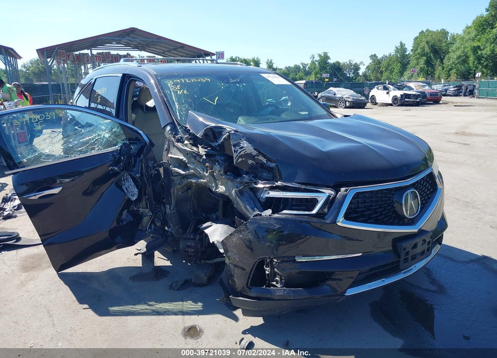 2017 ACURA MDX TECHNOLOGY   ENTERTAINMENT PKGS VIN: 5FRYD4H7XHB015049
