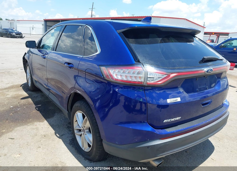 2015 FORD EDGE SEL VIN: 2FMTK4J98FBB22295